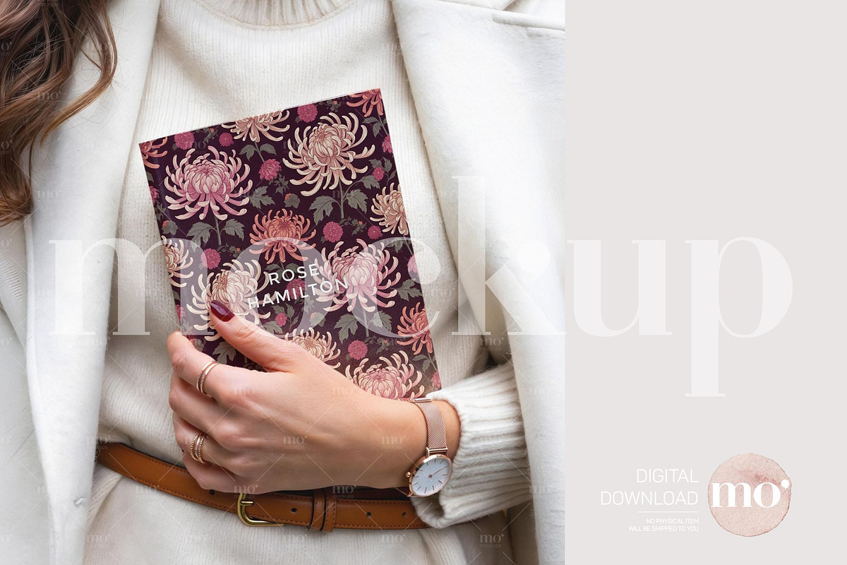 A5 Notebook Mockup, a Mockup by MoMockups (Photo 5 of 5)