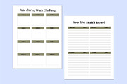 Keto Transformation Workbook., a Stationery Template by Shumaya (Thumbnail 5 of 5)