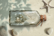 Nautical. Mockups, vector, textures., a Texture Illustration by bioraven (Thumbnail 23 of 26)