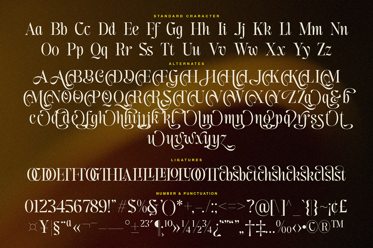 Moncheur Havens | Stylish Serif Font, a Serif Font by Jolicia Type (Photo 8 of 10)