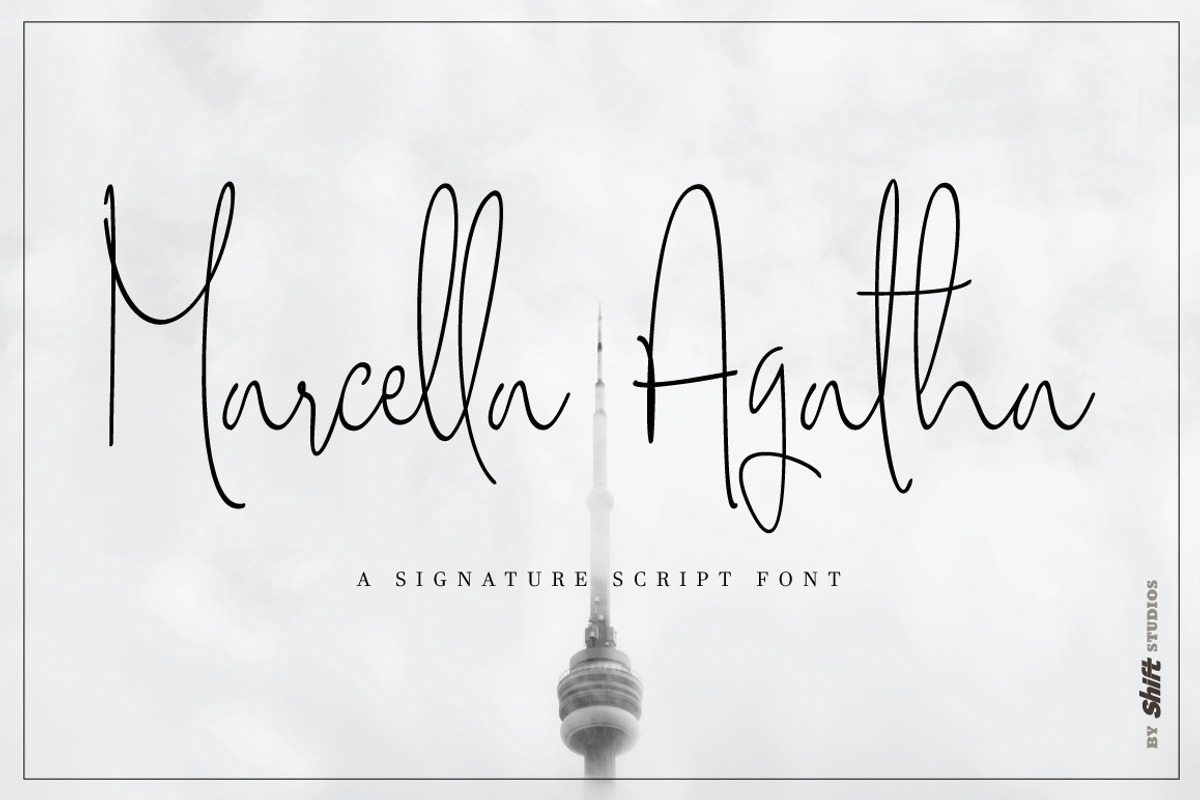Handwritten Font Bundle preview 2