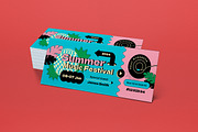 Summer Music Ticket, a Card Template by graphicook (Thumbnail 2 of 3)