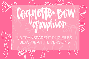 Coquette Bow Graphics