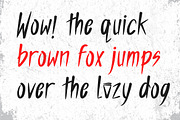 JENAKAR - Textured Brush Font, a Sans Serif Font by ENATIVE (Thumbnail 7 of 7)