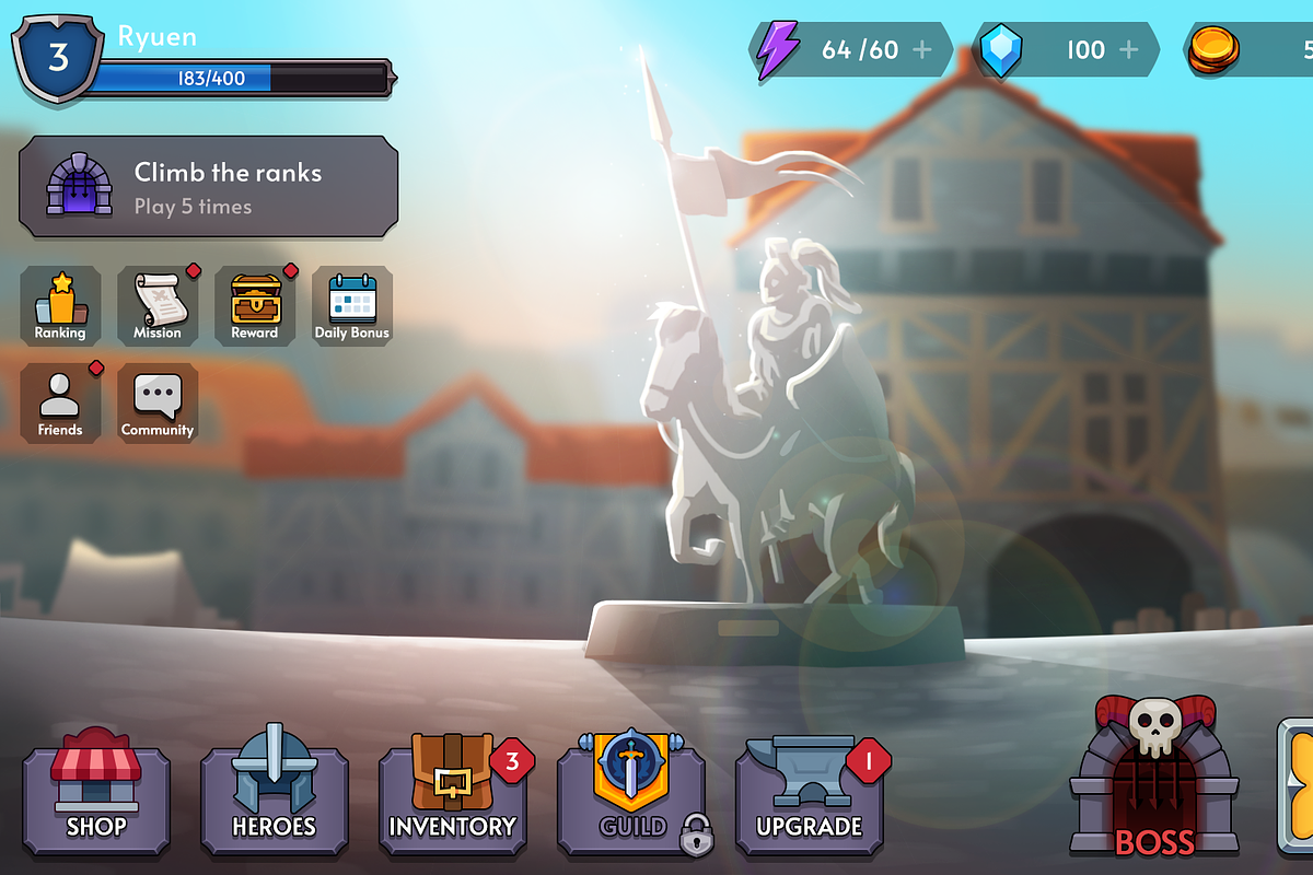 GUI Pro - Fantasy RPG, an UI Kit Template by LAYERLAB (Photo 23 of 59)