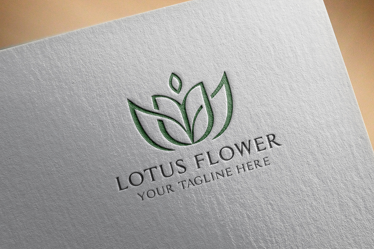 Lotus Flower Logo Template, a Branding & Logo Template by GladicMonster (Photo 2 of 12)