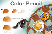Realistic brushes for Procreate, a Brush Add-On by Maria Summer (Thumbnail 6 of 8)