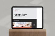 Case Study Brochure Landscape, a Brochure Template by NorthPeak (Thumbnail 2 of 10)