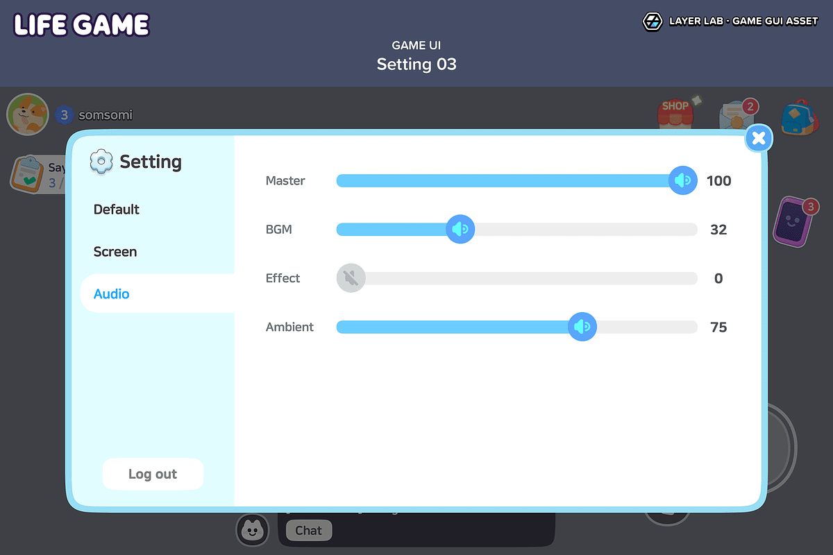 GUI - Life Game, an UI Kit Template by LAYERLAB (Photo 48 of 55)