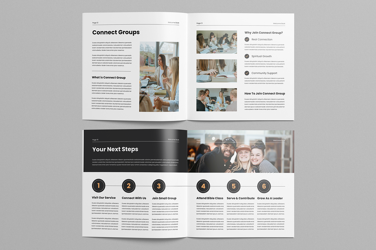 Church Information Brochure, a Brochure Template by Leaflove (Photo 5 of 9)