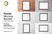 Frame Mockup Set for Many Ratios, a Product Mockup by MelissaBMockups (Thumbnail 1 of 6)