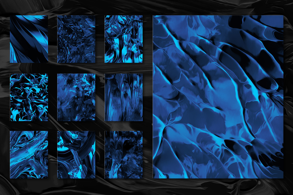 Flow Bundle—300 fluid paint textures, a Texture Graphic by Chroma Supply (Photo 22 of 34)