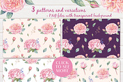 Watercolor Rose Garden, a Decorative Illustration by Irina Diasli (Thumbnail 7 of 9)