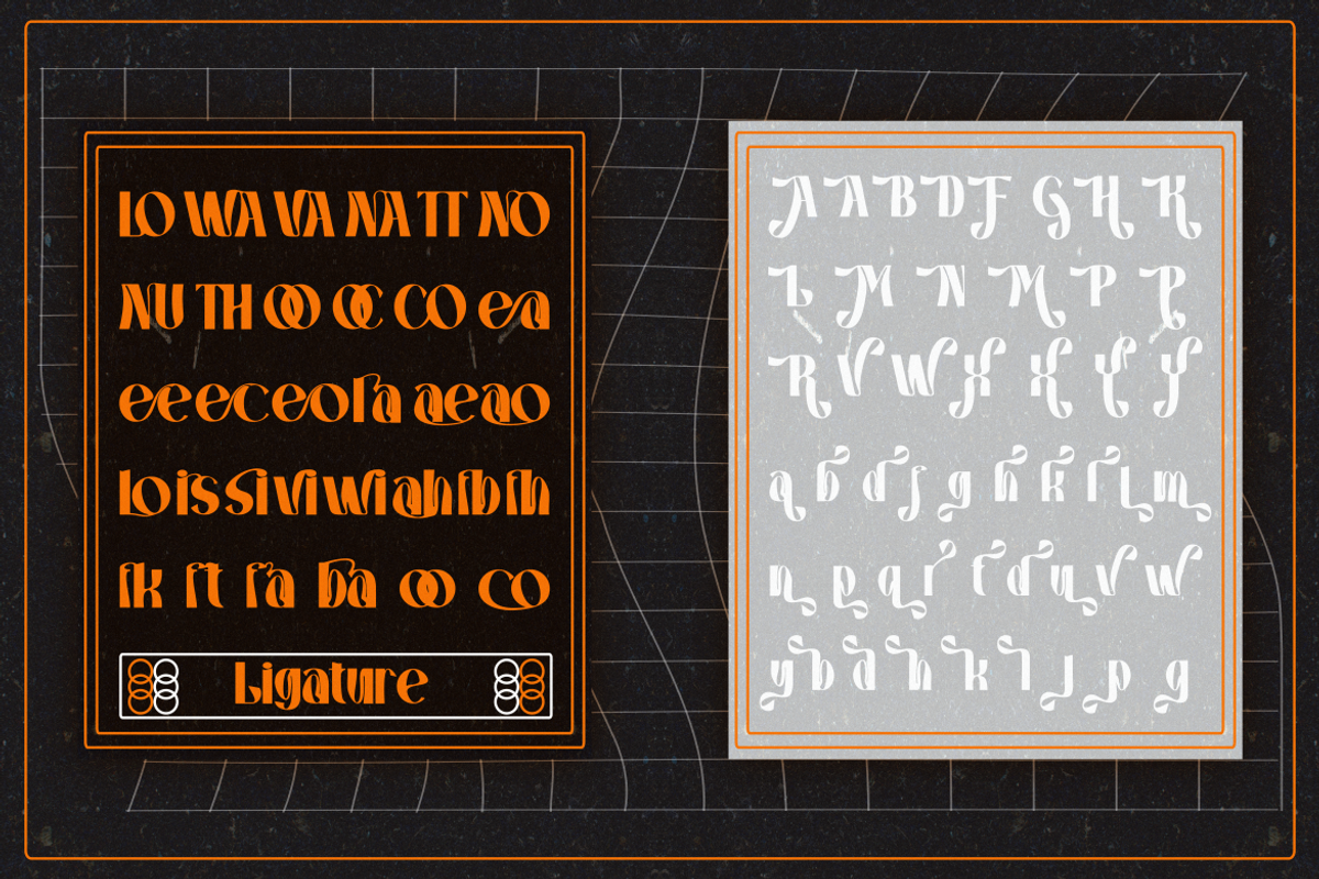 Gradioo - Psychedelic Display Font, a Sans Serif Font by MaikoHatta (Photo 9 of 10)