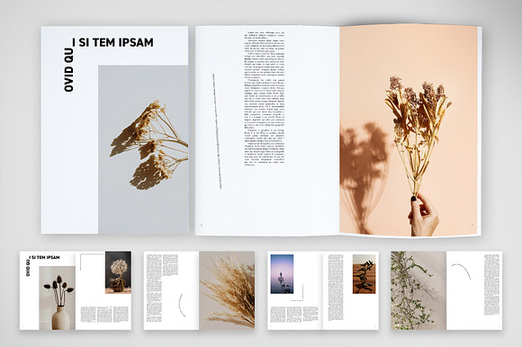 Modern Brochure with Free Text preview 6