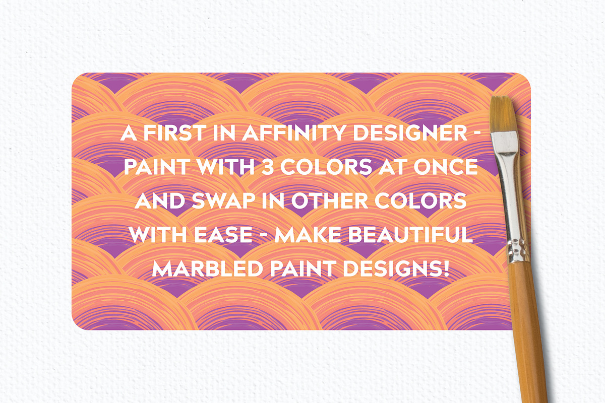 Multi-color, Mixed Paint Brushes, a Brush Add-On by The Artifex Forge (Photo 3 of 9)