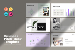 Business Pitch Deck PowerPoint, a Presentation Template by Studio Industry