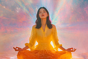 55 collage woman meditating, a Photo by Pictures for you!!!!!!!!! (Thumbnail 1 of 55)