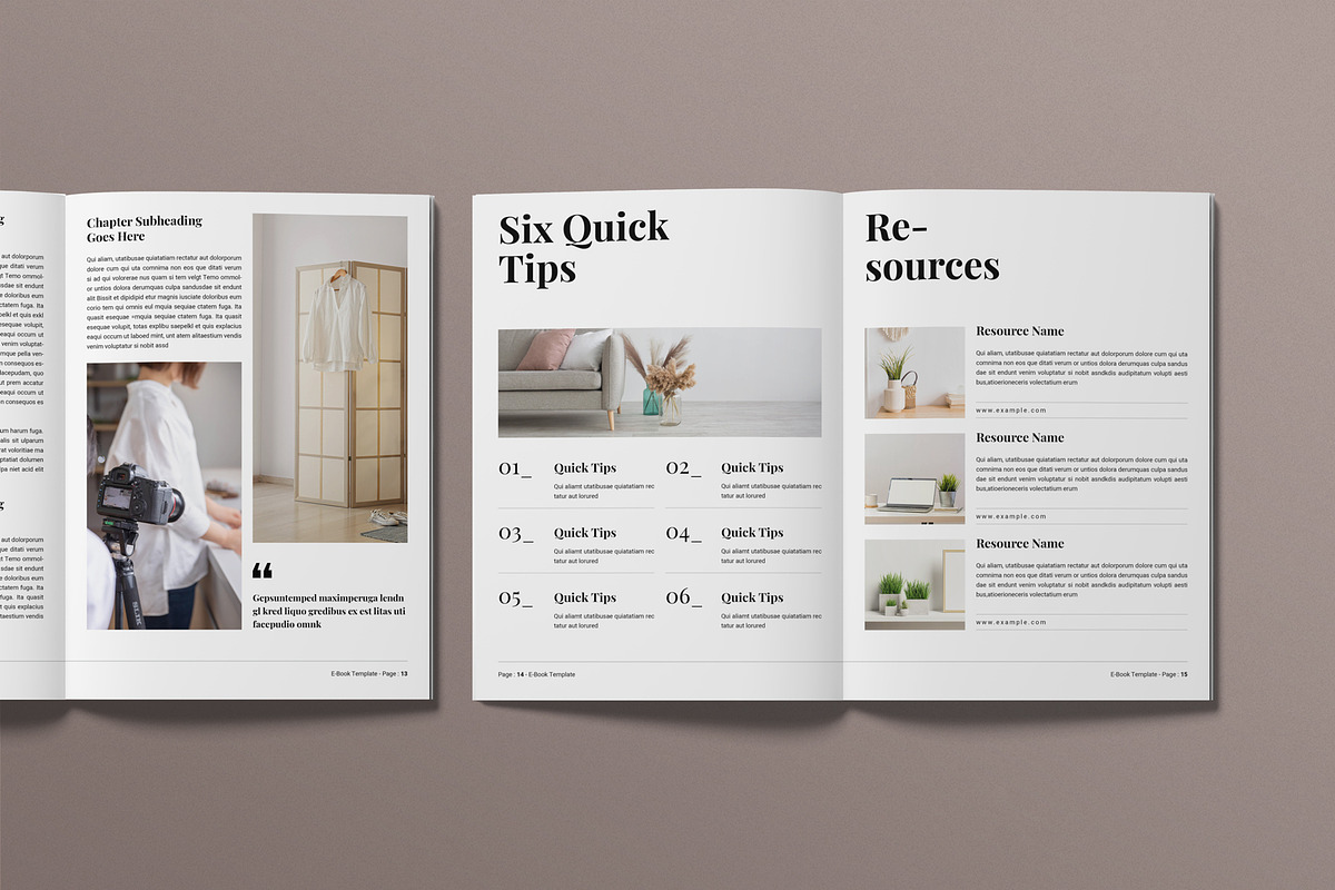 E-Book Template, a Magazine Template by Work-Envance (Photo 5 of 8)