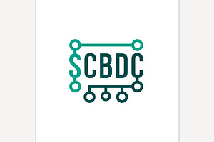 Central Bank Digital Currency., an Outline Icon by Anna's Shop