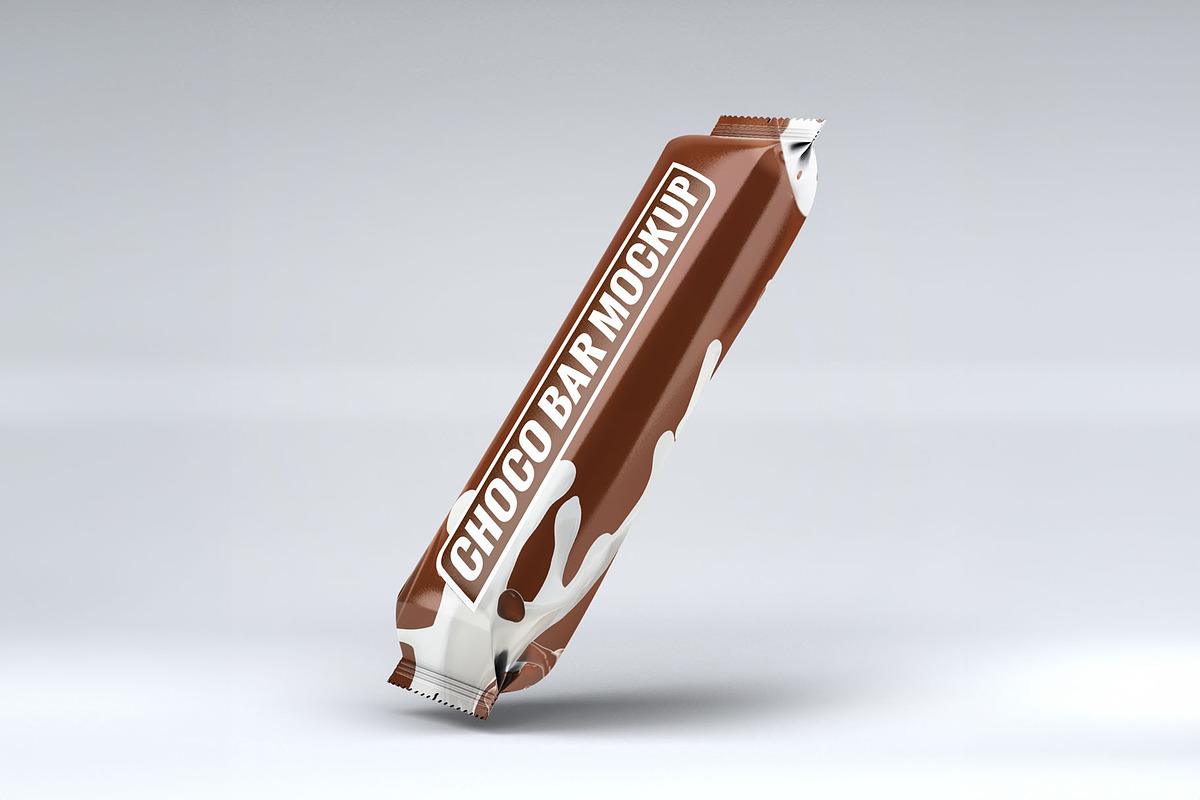Chocolate Bar Mockup, a Packaging Mockup by Xtrahive (Photo 2 of 2)