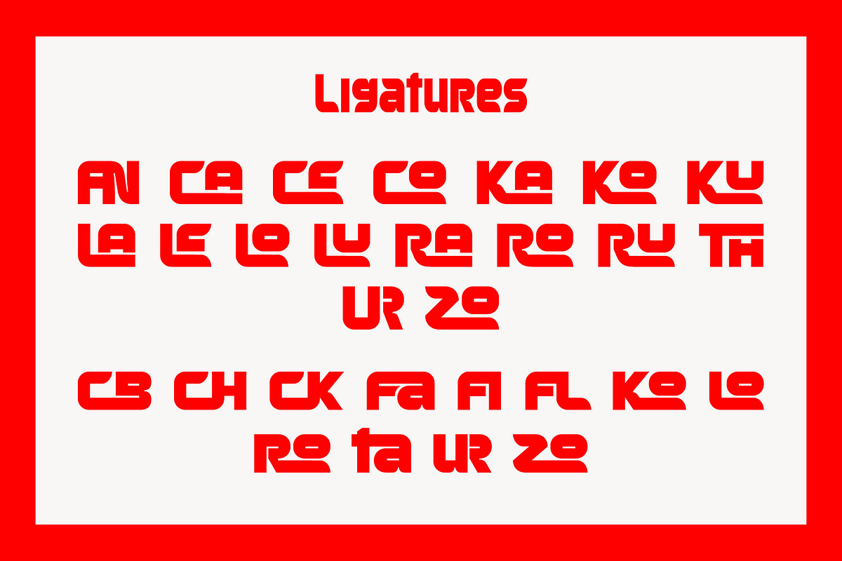 RANCELO - BOLD DISPLAY FONT, a Sans Serif Font by AuthenType (Photo 9 of 11)