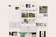 Squarespace 7.1 Template: Luna West, a Squarespace Template by Deb Creative Studio (Thumbnail 2 of 9)