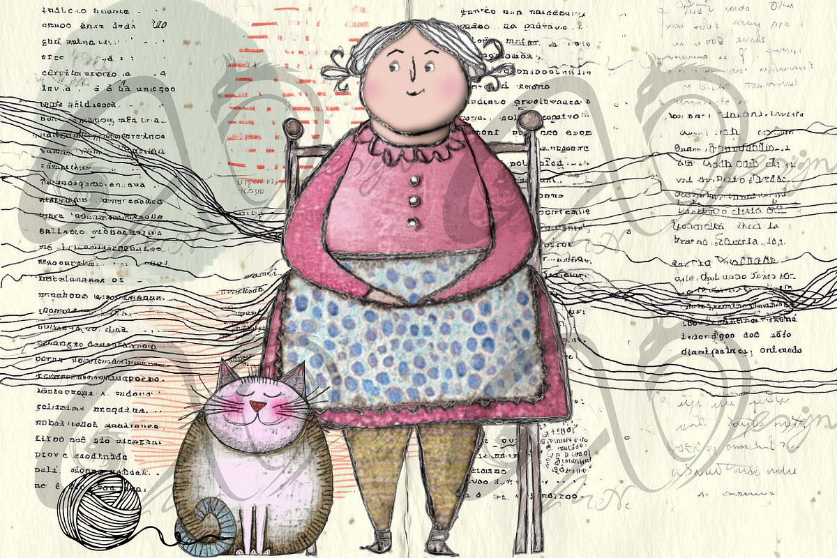 Sweet Spirits: Whimsical Angels, a Person Illustration by NiiiNArt (Photo 6 of 7)