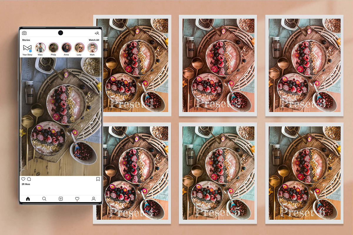 8 Yummy Food Lightroom Presets, a Preset Add-On by 3Motional (Photo 10 of 11)