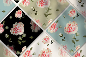 Damasco Roses, Luxury Pattern