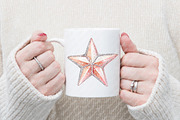 Cute Colorful Watercolor Stars png, an Illustration by Watercolor design (Thumbnail 12 of 12)