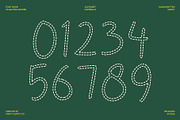 CS Galysia Dashed, a Script Font by Craft Supply Co. (Thumbnail 6 of 8)