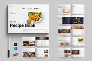 Recipe Book Template Landscape, a Brochure Template by E-Type (Thumbnail 1 of 7)