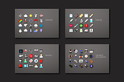 300 FLAT ICONS, an Icon by sidmaydesign (Thumbnail 2 of 5)