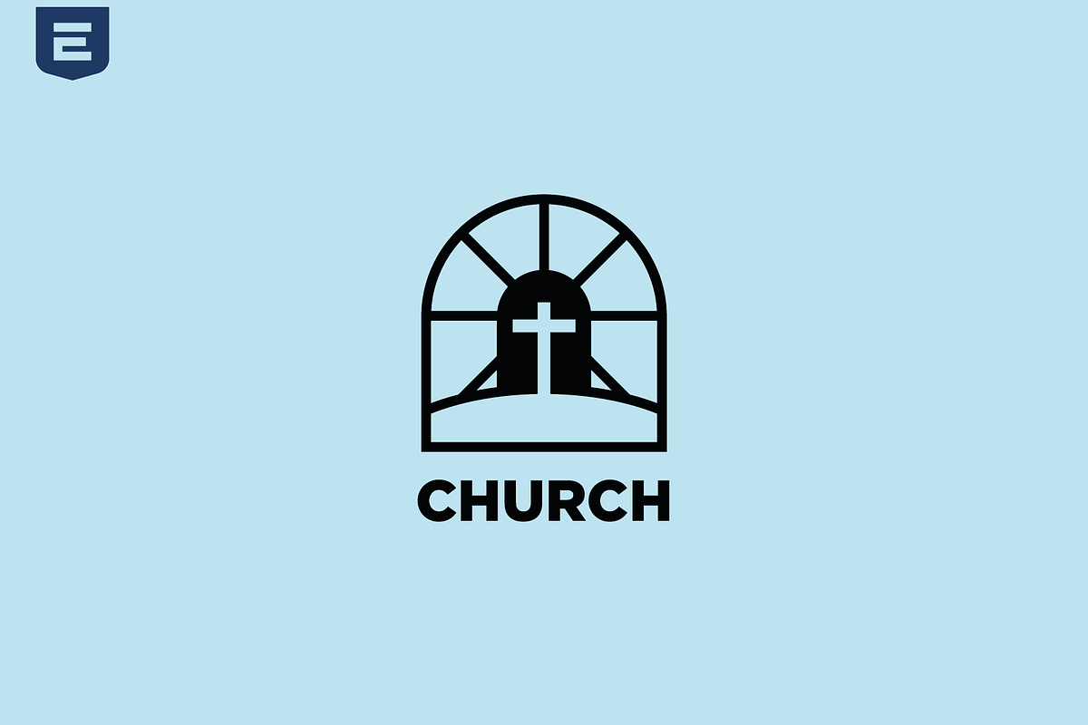 Church Line Logo, a Branding & Logo Template by ehaezer (Photo 2 of 2)