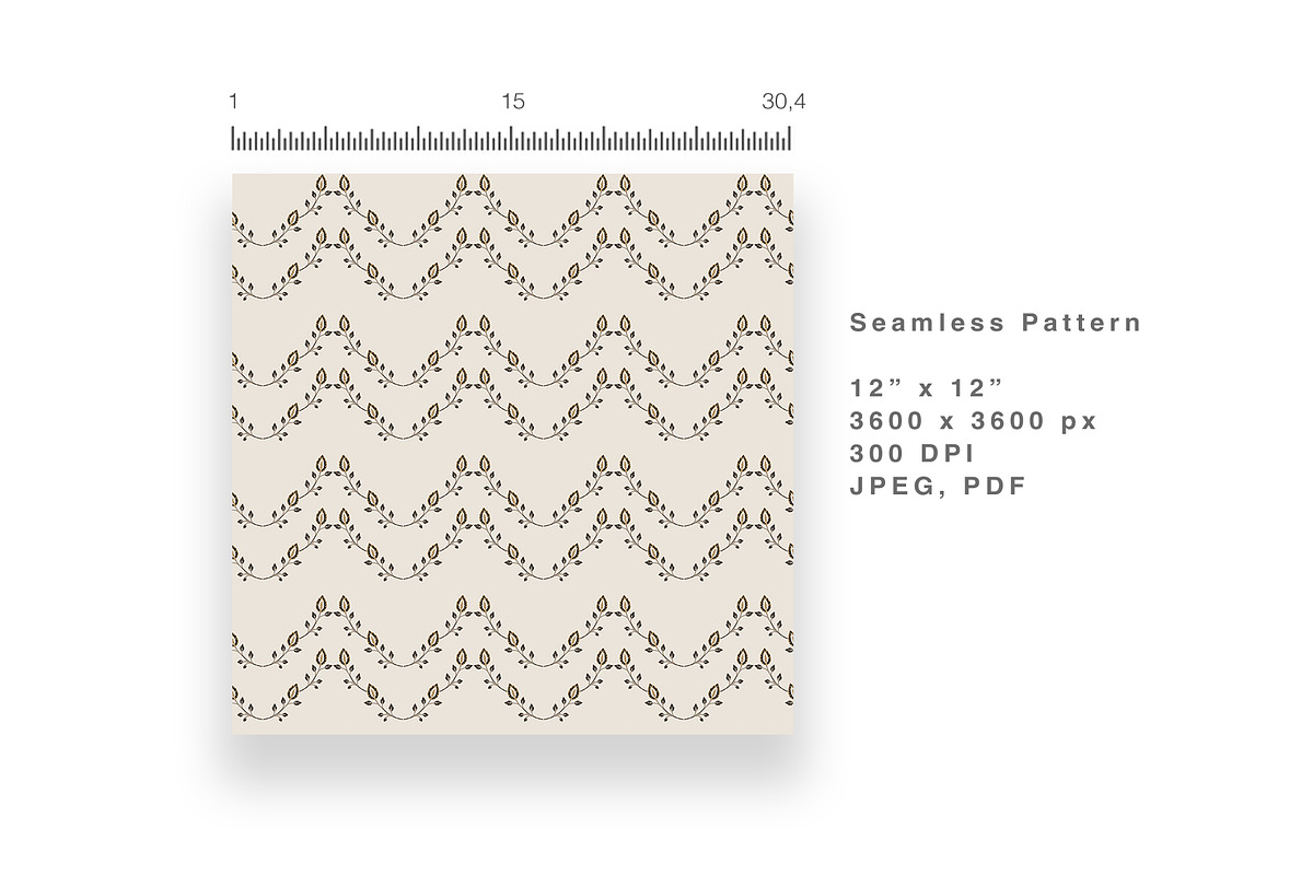 6 Seamless Patterns:Vintage Heritage, a Pattern Graphic by StudioCitra (Photo 7 of 11)