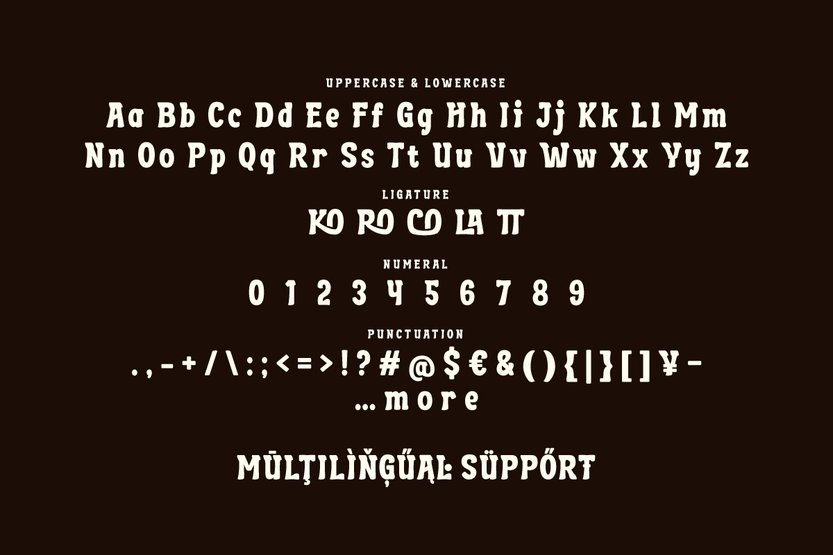 Skopera - Coffee Display Font, a Sans Serif Font by twinstd (Photo 9 of 9)