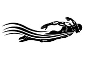 Swimming Sport Silhouette Vector Bun, an Illustration by jahid234 (Thumbnail 30 of 51)