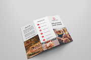 Fast Food Tri-fold Brochures, a Brochure Template by UNIK Agency (Thumbnail 2 of 15)
