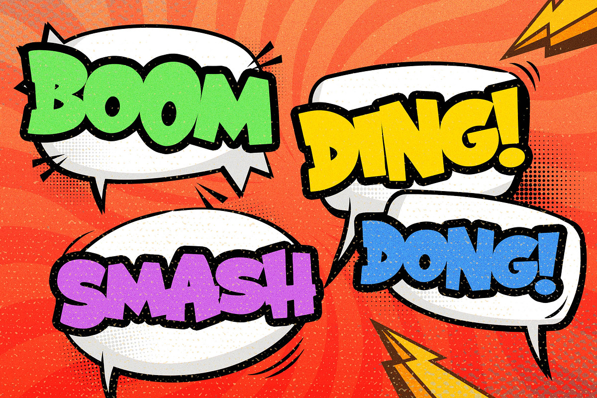 Blood Blaster a Bouncy Cartoon Font, a Font by Blankids Studio (Photo 5 of 8)