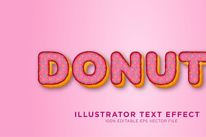 30 Illustrator Text Effect Vector