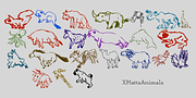 XMattsAnimals, a Symbol Font by Ingrimayne Type (Thumbnail 3 of 4)