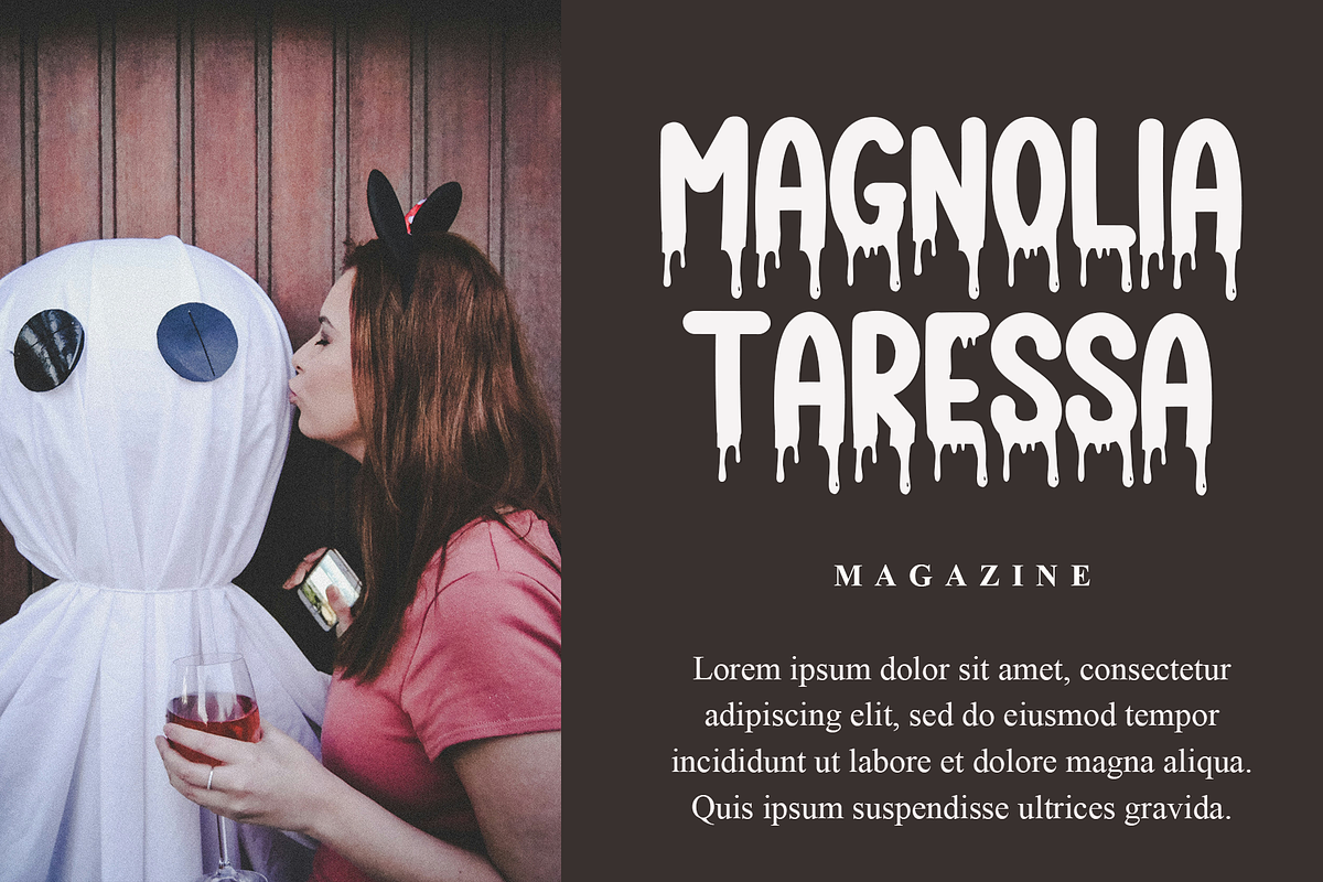 Ghost Party, a Serif Font by FreshTypeINK (Photo 7 of 8)