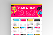 Creative Calendar 2026, a Print Template by Annora Studio (Thumbnail 3 of 6)