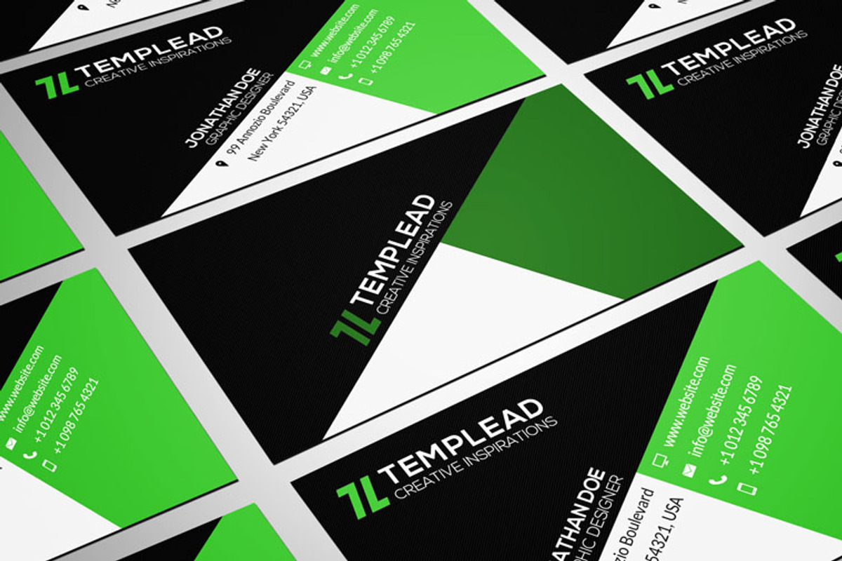 Corporate Business Card CM094, a Business Card Template by annozio (Photo 4 of 4)