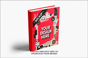 Book Cover Mockup PSD, a Mockup by Bruno's Shop (Thumbnail 2 of 4)