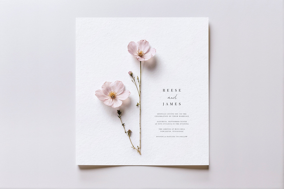 Pretty Wildflowers I Pressed Flowers, a Background Graphic by by creative paper (Photo 5 of 14)