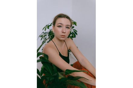 Portrait of young caucasian woman in, a Person Photo by zheckasmk