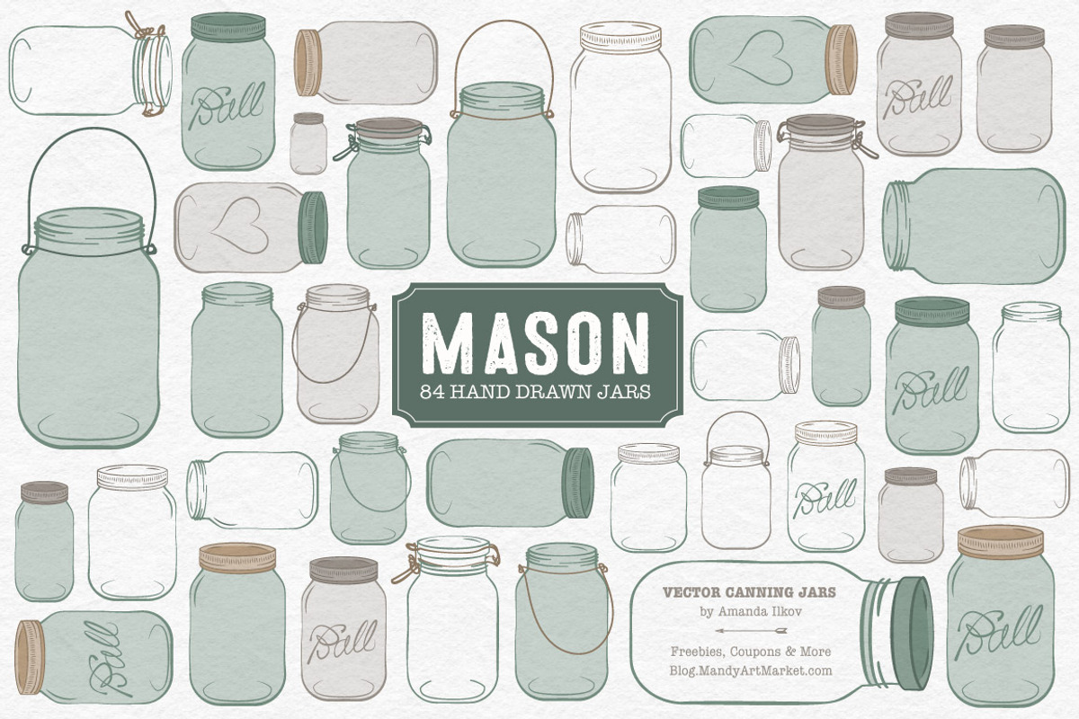 Hemlock Jar Vectors & Clipart, an Illustration by Amanda Ilkov (Photo 1 of 4)
