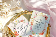 Romantic Watercolor Flower Clipart, a Decorative Illustration by OKArtHub (Thumbnail 2 of 9)